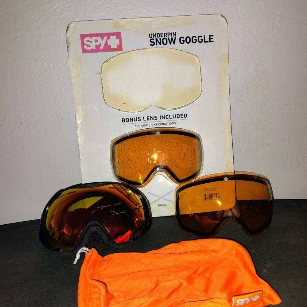 SPY Underpin Snow Goggles with Dual Lens